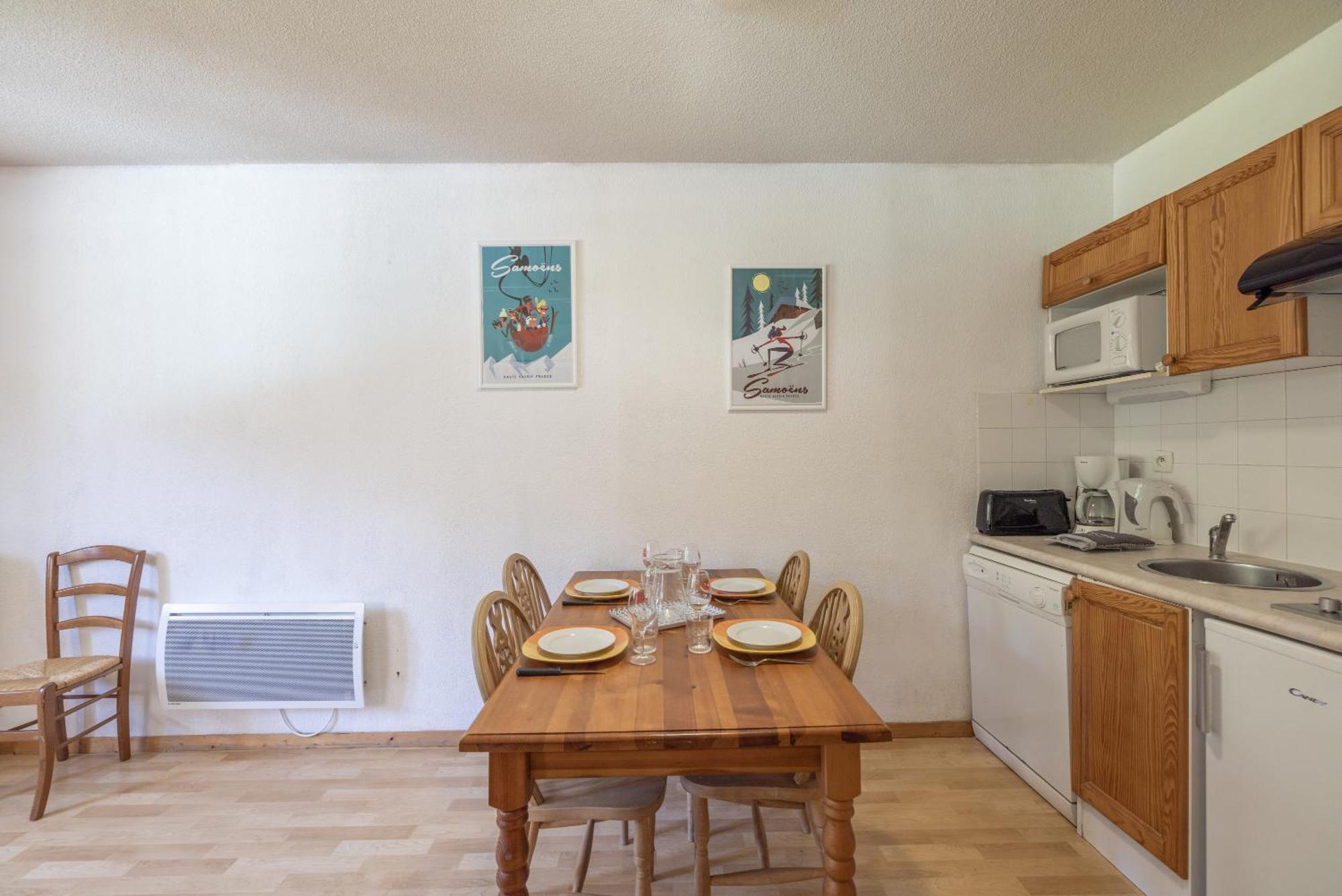 Apartmán Appt Le Grand Tetras F14 - 4 Pers Samoëns Exteriér fotografie